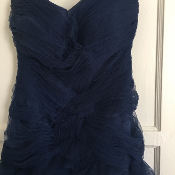 Pronovias Navy Dress ( Good for size 6-8) - Picture 5 of 8